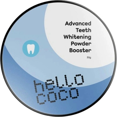 Hello Coco Prášek na bělení zubů Booster 30 g