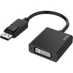 Hama Адаптер HAMA DisplayPort мъжко - DVI женско, Ultra-HD 4K, Essential, Черен (200336)