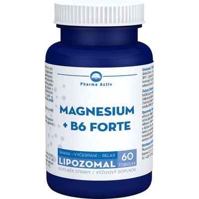 Pharma Activ Magnesium + B6 forte 60 tobolek