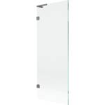 Mexen Lunar L параван за вана 1-крилен 70 x 150 см, прозрачен, gun metal - 897L-070-000-95-00 (897L-070-000-95-00)