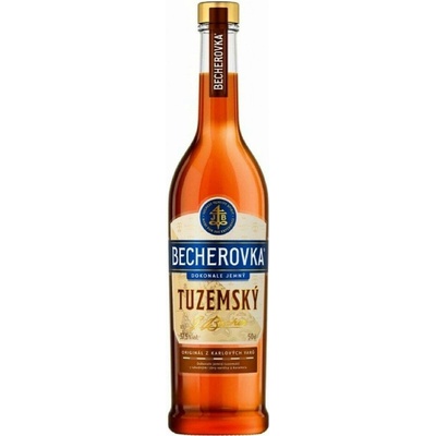 Becherovka Tuzemský 37,5% 0,5 l (holá láhev)
