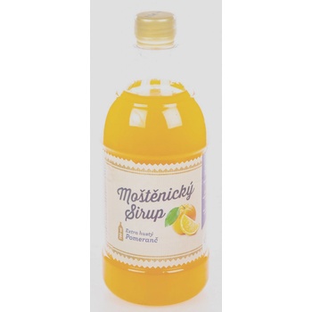 Moštěnický sirup pomeranč 0,7 l