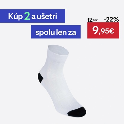 Van Rysel Cyklistické ponožky ROADR 500 biele
