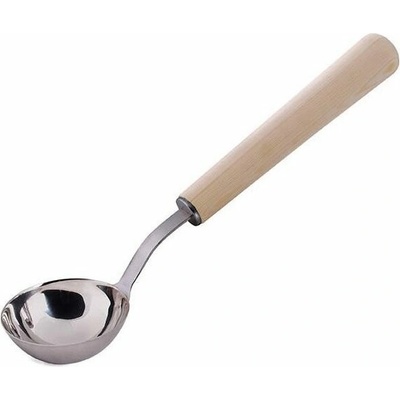 ABATEC 442M, nerezová naběračka na vodu s dřevěnou rukojetí, 40cm, 200ml - Borovice
