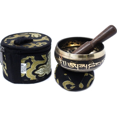 AWM Mini Zpívající Miska Dárkový Set Černá 1ks