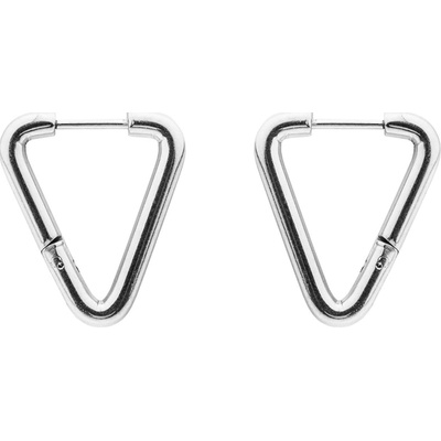 Franco Bene Trojúhelníkové náušnice užší stříbrné 1352