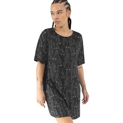 KILLSTAR дамска тениска (пижама) KILLSTAR - Familiar Woods - Черна - KSRA011868