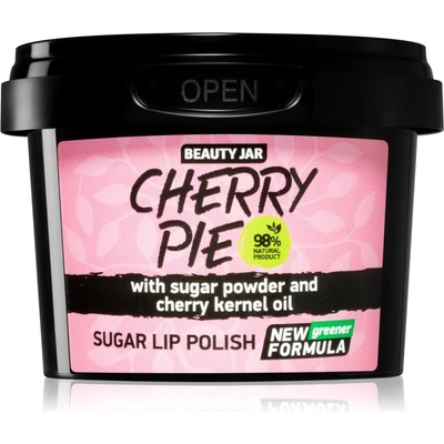 Beauty Jar Cherry Pie захарен пилинг за устни 120 гр