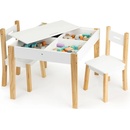Eco Toys set stôl a 2 stoličky