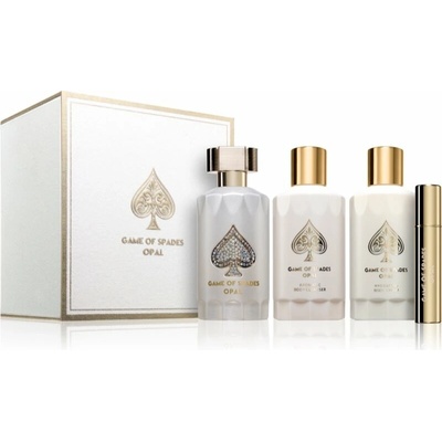 Jo Milano Paris Game Of Spades Opal EDP 90 ml + sprchový gel 200 ml + tělové mléko 200 ml + rozprašovač