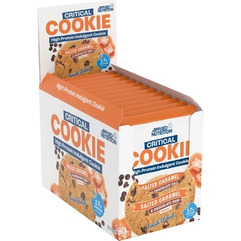 Image 1 of Applied Nutrition Critical Cookie | High Protein Indulgent Cookie [12 x 85 грама] Солен карамел с парченца шоколад
