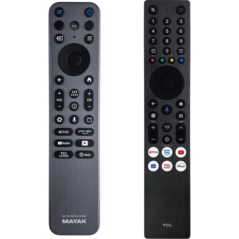 GENERAL TCL RC833A FMB1, G0401-000263, TV C6K, C7K, C71K, C8K - метал и подсветка съвместимо дистанционно управление на марката General (RC833A FMB1, G0401-000263, TV C6K, C7K, C71K, C8K)