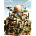 Anatolian - Puzzle Yasin Yaman: Jerusalem - 1 000 piese