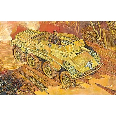Roden Sd.Kfz.234/3 Schwerer Panzerkanonenwagen 1:72