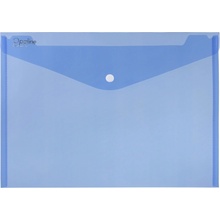 Karton PP Plastový obal A5 s cvočkom modrý