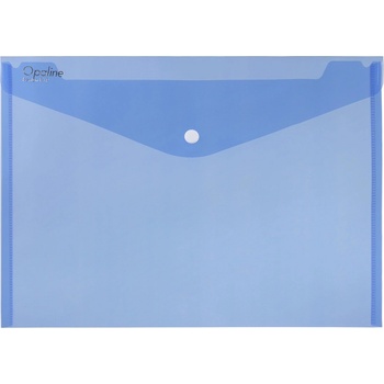 Karton PP Plastový obal A5 s cvočkom modrý