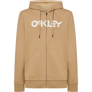Oakley Мъжко яке за тренировка Oakley Teddy Full Zip Hoddie Training jacket - Pebble - размер S (003-3532-0311)