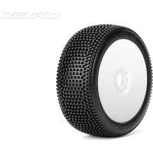 Jetko Block In Ultra Soft 1:8 Buggy Pre-glued White Revo Rims 2