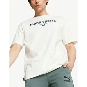 PUMA Tеам Graphic Teе White - magazinko