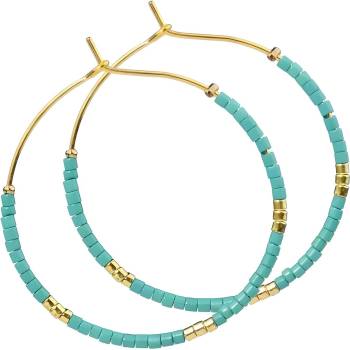 HARAHU Обеци ne-29872 - Тюркоазени kp29872 (ne-29872)