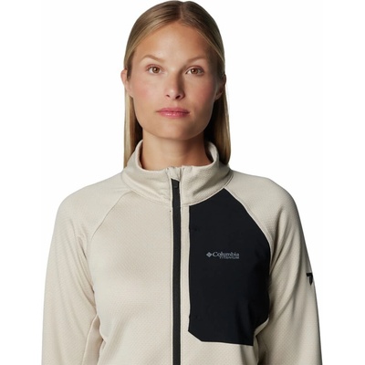 Columbia Triple Canyon Grid Fleece FZ W 2085193278 dark stone/heather black