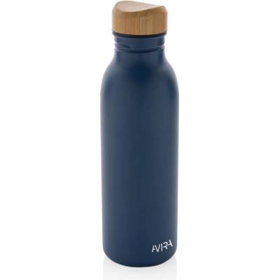 Avira Alcor Fľaša na vodu z RCS recyklovanej nerezovej ocele modrá 600 ml