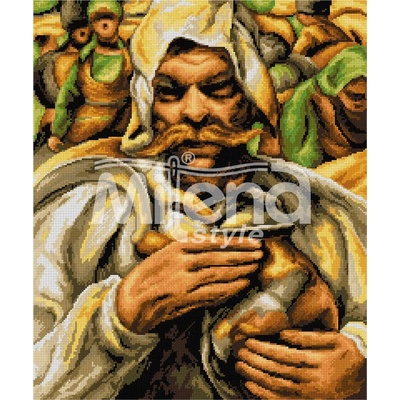 Milena Style Жътвар - гоблен със схема конци dmc 1: 4