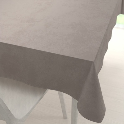 Biante Veľký zamatový obdĺžnikový obrus Velvet Premium SVP-015 Latte 220x260cm