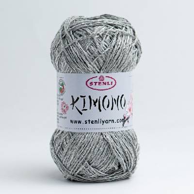 Příze Kimono - 13 šedá