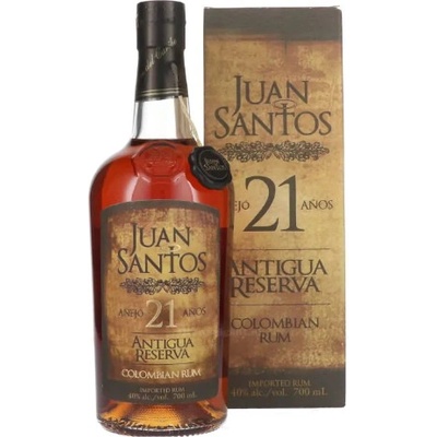 Juan Santos Antigua Reserva 21y 40% 0,7 l (holá láhev)