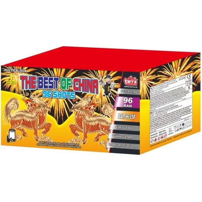 Tarra pyrotechnik Ohňostroj THE BEST OF CHINA 96 ran multikalibr