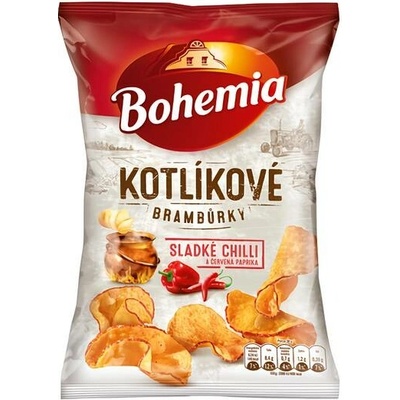 Bohemia Kotlíkové brambůrky sladké chilli paprika 100 g