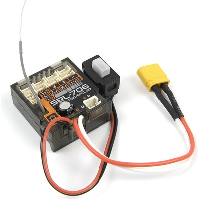 HPI SRL-706 3v1 ovládač/prijímač/LED ovládač