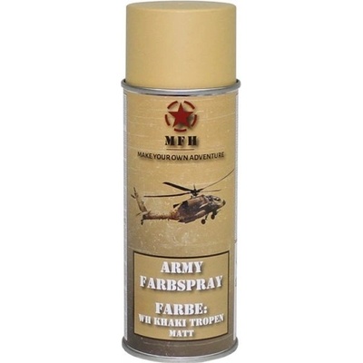 Farba vojenská v spreji ARMY MFH 27375J - WH Tropen