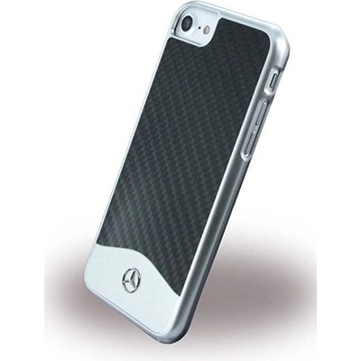 Mercedes Hard Case Wave III Aluminium iPhone 7 čierne