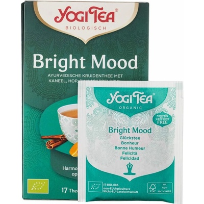 Yogi Tea Čaj Bright Mood 17 vrecúšok