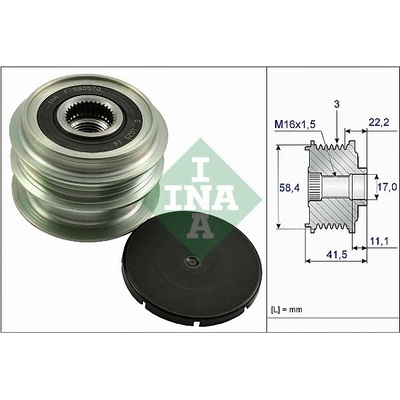 Voľnobeżka alternátora Schaeffler INA 535 0269 10