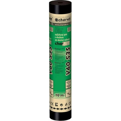 CHARVÁT Asfaltový protiradonový pás charBIT V60 S35 1x10 m 3,5 mm
