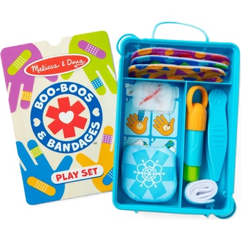 Melissa & Doug Игрален комплект Melissa & Doug - Докторски аксесоари (93645)