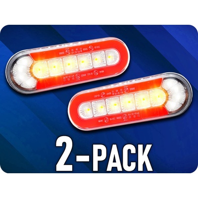 TruckLED ZADNÍ SVĚTLO, DYNAMICKÁ SMĚROVKA 12/24V/2-PACK! [L1873] | Zboží Auto