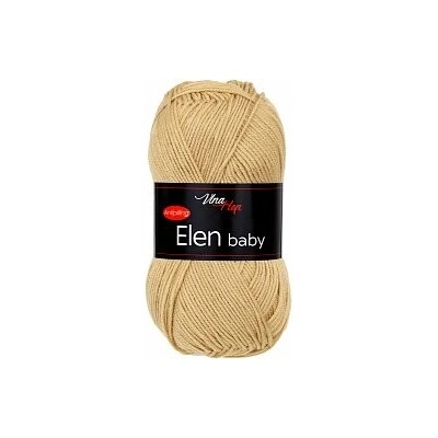 Vlna-hep Příze Elen baby 41037 světle hnědá
