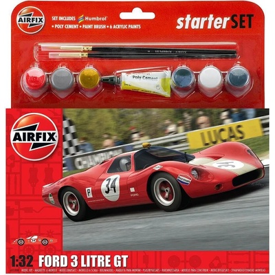 Airfix Голям стартов сет на кола Ford 3 Liter GT м. 1/32 (985308)