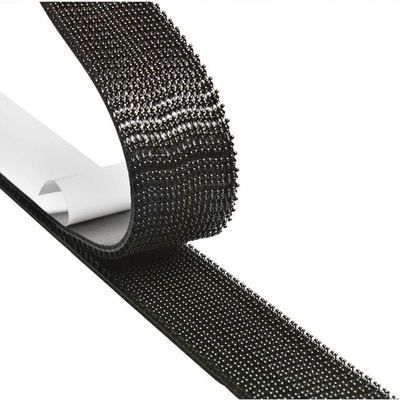 SJ 3540 samolepiaci suchý zips 3M DUAL-LOCK, cena za 1 bežný meter, čierny, interiér šírka: 25 mm