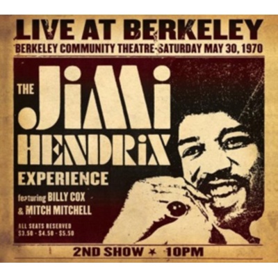HENDRIX, JIMI, THE EXPERIENCE: LIVE AT BERKELEY CD