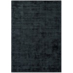 Vikosa Черен ръчно изработен килим от вискоза 80x150 cm Noemi - Vikosa (106299-80x150)
