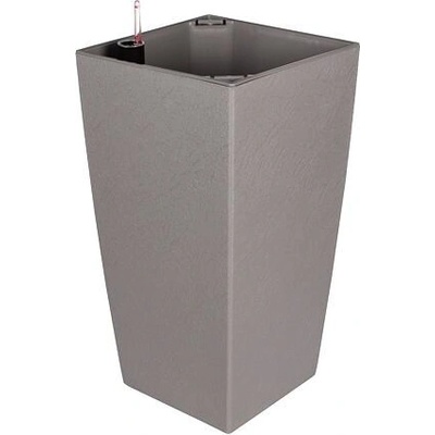 Plastkon Delto Stone samozavlažovací květináč 25x46 cm šedá