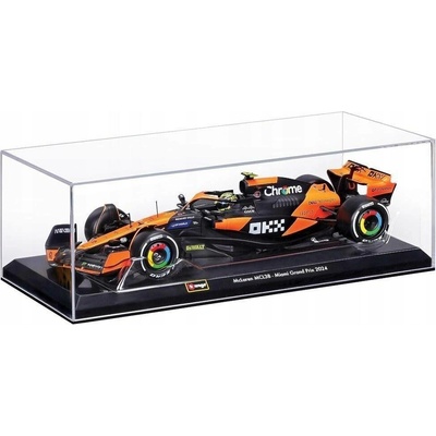 Bburago Formule F1 McLaren MCL38 GP Miami 2024 Lando Norris18-28033 1:24