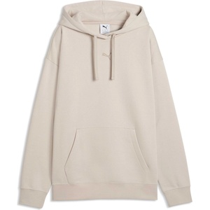 PUMA Essentials centered cat logo relaxed hoodie fl s