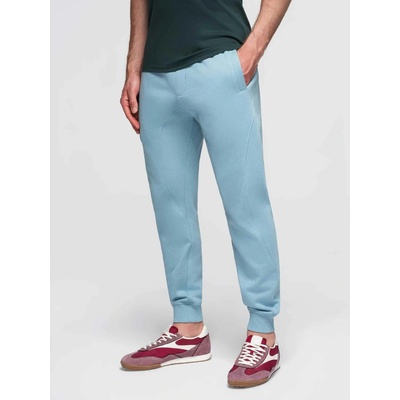 Ombre Clothing pánské tepláky jogger Modré