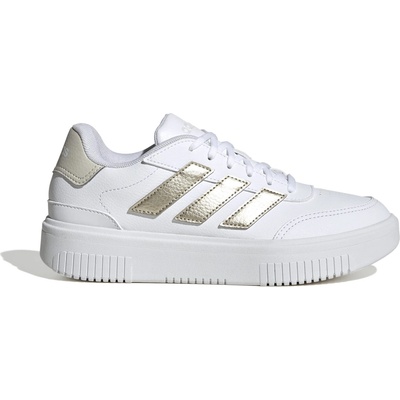 adidas Маратонки Adidas Courtblock Trainers - Wht/Gold